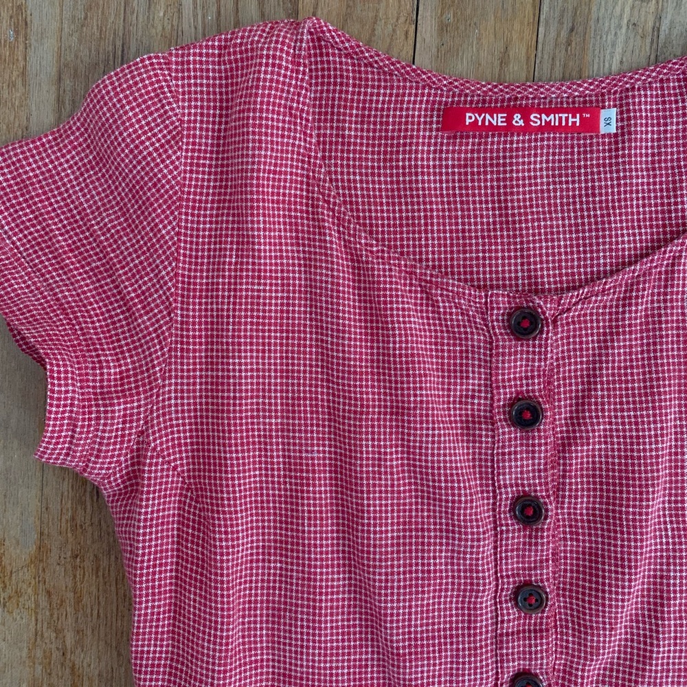 Pyne & Smith Raspberry Check No. 10 - XS - Picture 2 of 7